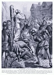 Die Verbrennung von William Salter, 1920er Jahre